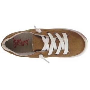 Womens Jellypop Karl Fashion Sneakers - Tan suede like